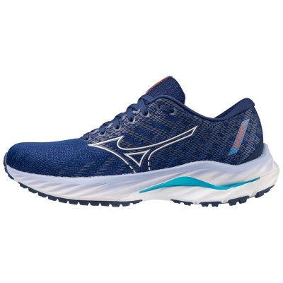 Zapatillas Para Correr Mizuno WAVE Inspire 19 Mujer - Azul Marino / Blancos - Chile M047ZCALMU